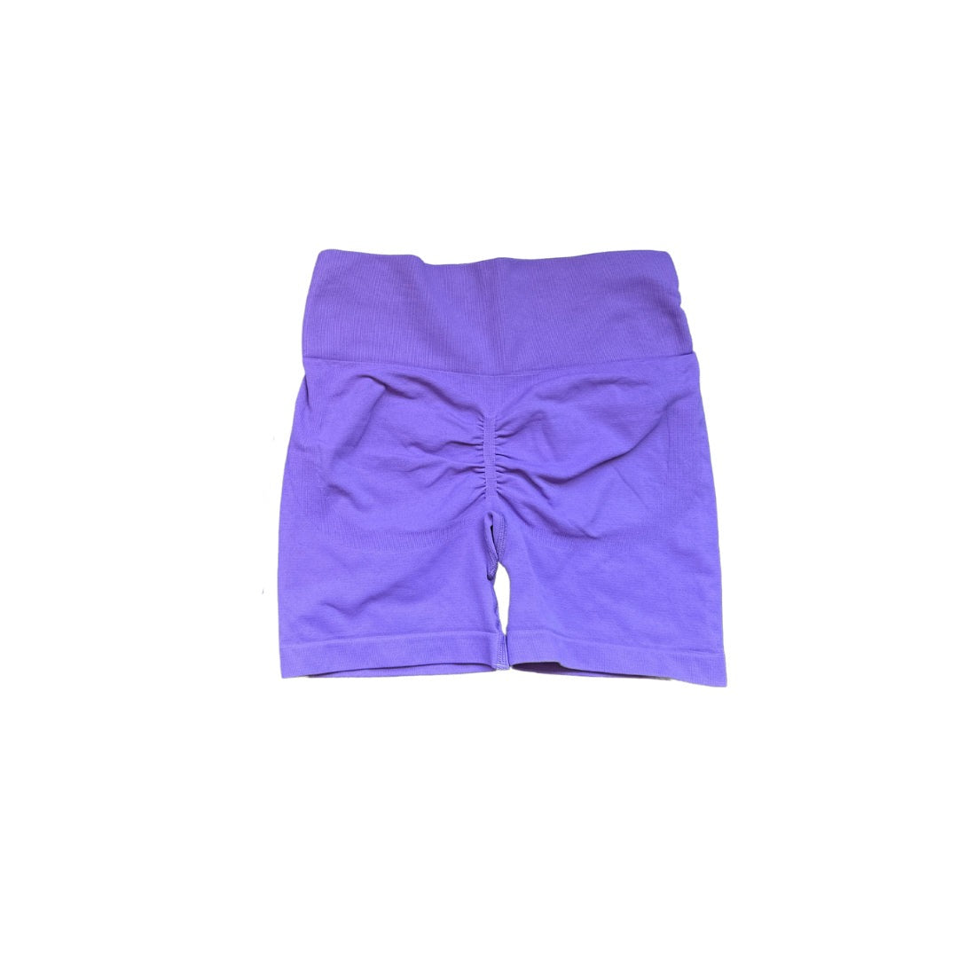 Morado Seamless Scrunch Biker Shorts